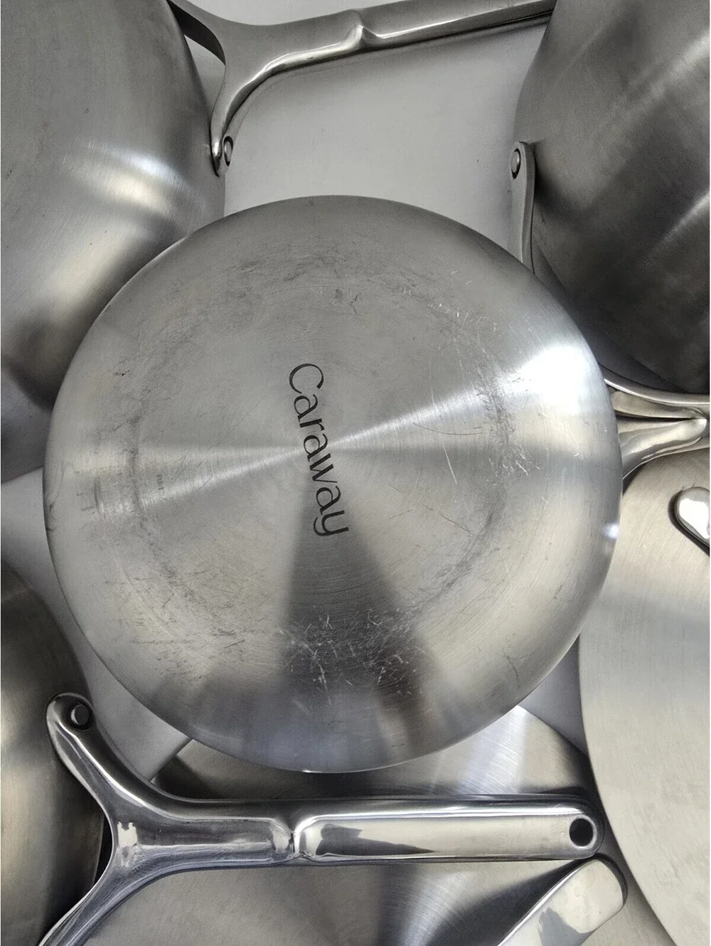 NIOB Caraway 12-Piece Stainless Steel Cookware Set | CW-CSET-201 | w/Storage